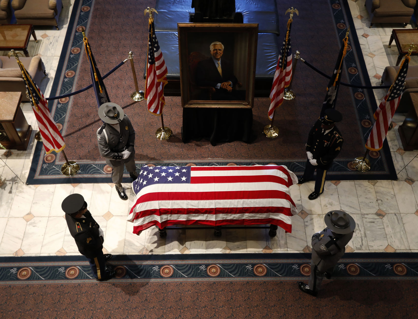 Hollings Funeral